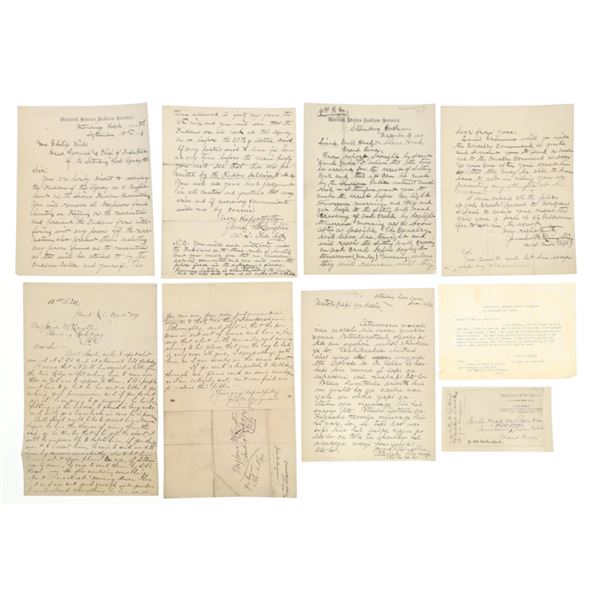 Ca. 1890 Sitting Bull Arrest Authorization Letters