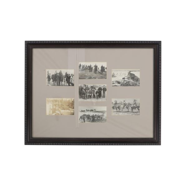 Rare G. Trager 1890 Wounded Knee Battle Photos