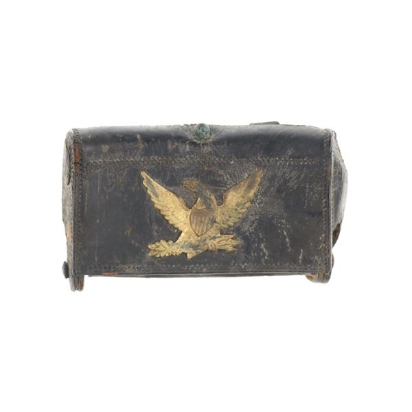 Civil War Era Leather Cartridge Case c. 1860's