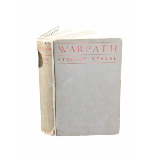 1934 First Edition Warpath by Stanley Vestal