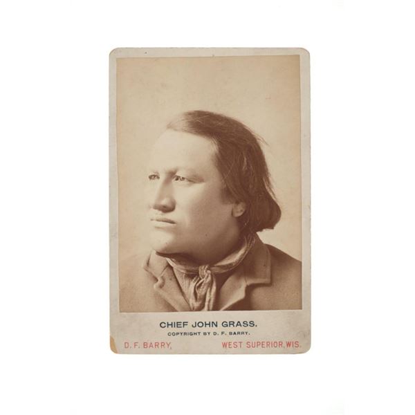 David F. Barry (1854-1934) Chief John Grass