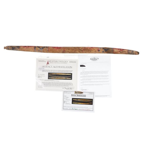 500 BP Quechan (Yuma/Cuchan) Painted Bow w/ Certs.