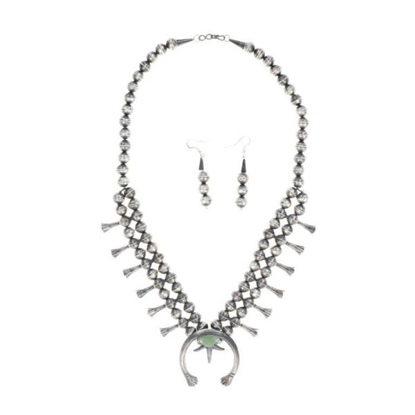 Navajo Gerald Mitchell Silver Turquoise Jewelry