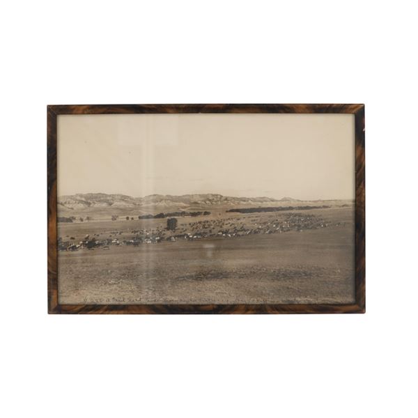 L.A Huffman "Trail Herd at Powder River" Collotype