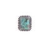 Image 2 : Navajo Avin Joe Sterling Silver Turquoise Ring