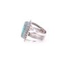 Image 3 : Navajo Avin Joe Sterling Silver Turquoise Ring