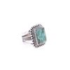 Image 5 : Navajo Avin Joe Sterling Silver Turquoise Ring
