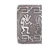 Image 2 : Navajo Ray Begay Sterling Silver Kokopelli Buckle