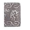Image 3 : Navajo Ray Begay Sterling Silver Kokopelli Buckle
