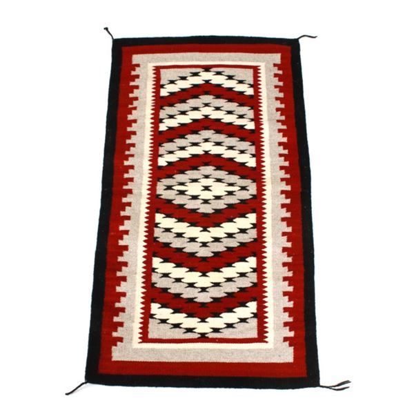 Ca. 1950's Navajo Ganado Trading Post Rug