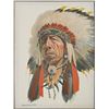 Image 2 : David H. Miller "Black Elk" Portrait AP Print