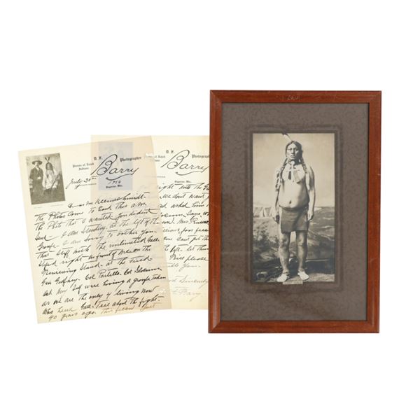 David F. Barry (1854-1934) Chief Gall Albumen