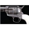 Image 10 : Engraved Colt Single Action Army .41 Cal Revolver w/ Factory Pearl Bull Head Grips