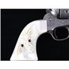 Image 5 : Engraved Colt Single Action Army .41 Cal Revolver w/ Factory Pearl Bull Head Grips
