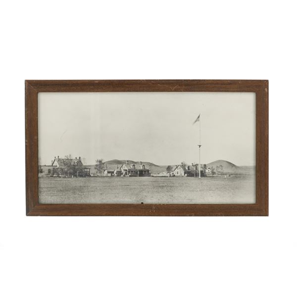Custer's House At Ft. Lincoln Original Photo 1873