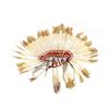 Image 3 : Sioux Feathered Beaded Headdress