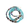 Image 3 : Navajo T & R Singer 3-Strand Multistone Necklace