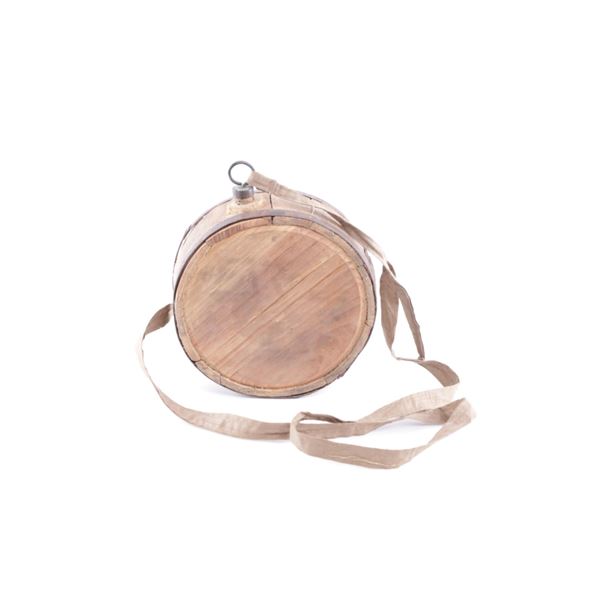 Civil War Era Confederate Wooden Drum Canteen