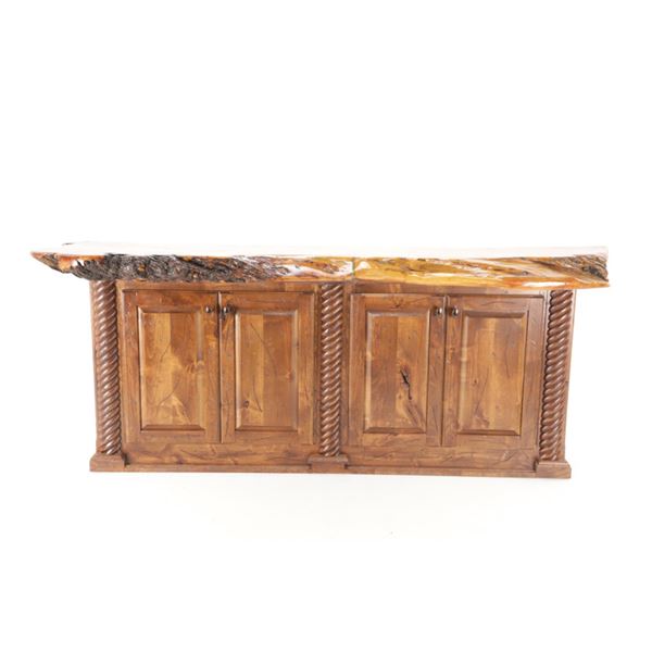 Red Lodge, Montana Live Edge Hallway Counter Top