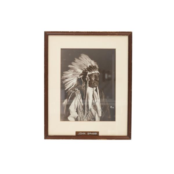 Frank B. Fiske (1883-1952) Chief John Grass Photo