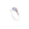 Image 10 : 0.88ct Montana Yogo Sapphire Diamond 14k Gold Ring