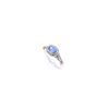 Image 3 : 0.88ct Montana Yogo Sapphire Diamond 14k Gold Ring
