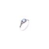 Image 5 : 0.88ct Montana Yogo Sapphire Diamond 14k Gold Ring