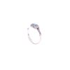 Image 7 : 0.88ct Montana Yogo Sapphire Diamond 14k Gold Ring