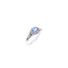 Image 9 : 0.88ct Montana Yogo Sapphire Diamond 14k Gold Ring