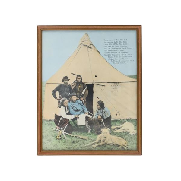 W. H. Illingworth (1844-1893) Custer & Stag Hounds