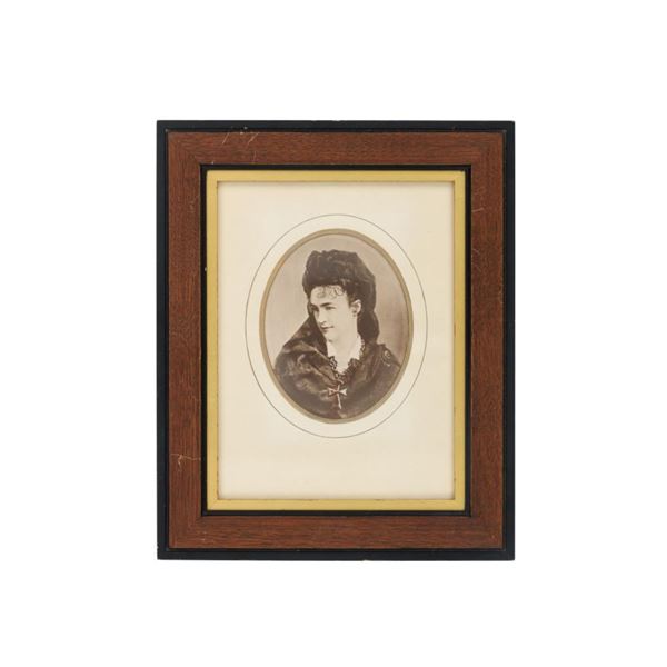 Elizabeth Bacon Custer (1842-1933) Silver Gelatin