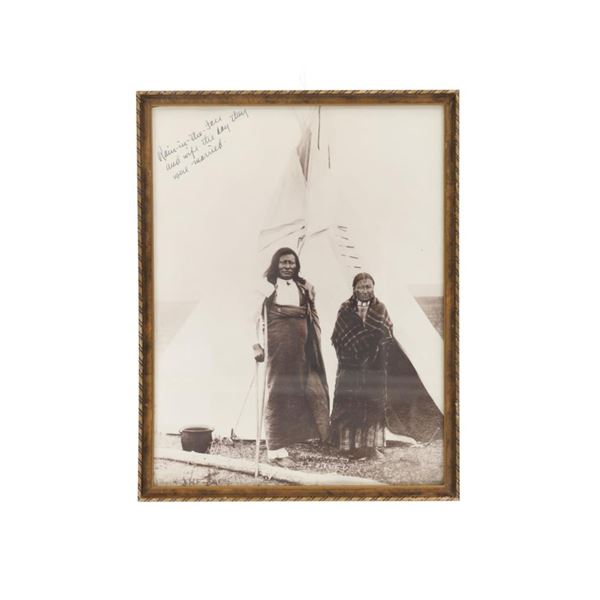 D. F. Barry Photo of Rain-in-the-Face's Wedding