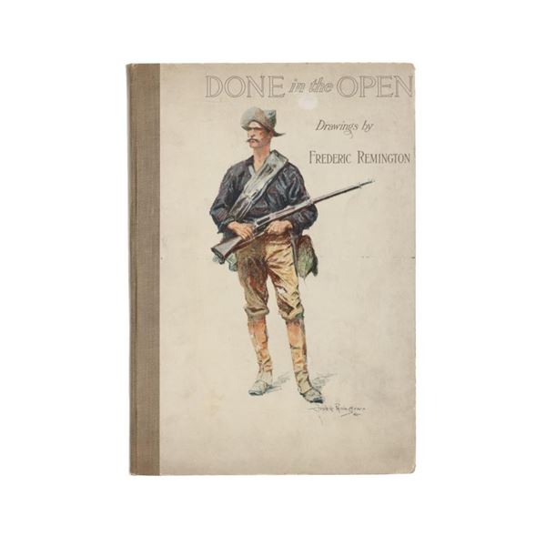 Rare  Done in the Open  Frederic Remington 1902