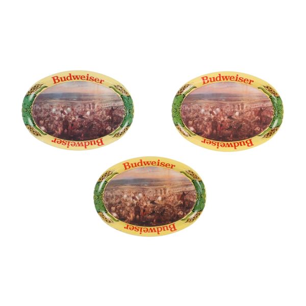 Budweiser "Custer Last Stand" Beer Change Trays