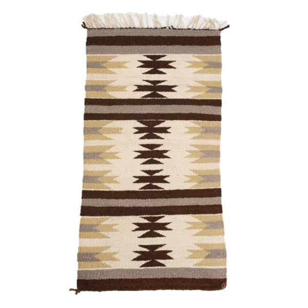 Navajo Gallup Trading Post Ganado Rug c. 1970's