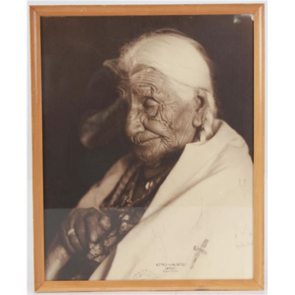 Frank B Fiske (1883-1952) Leans On The Wind Sioux