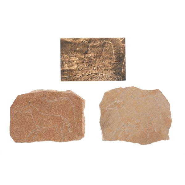 JAK Creation Laser Engraved Crazy Horse Petroglyph