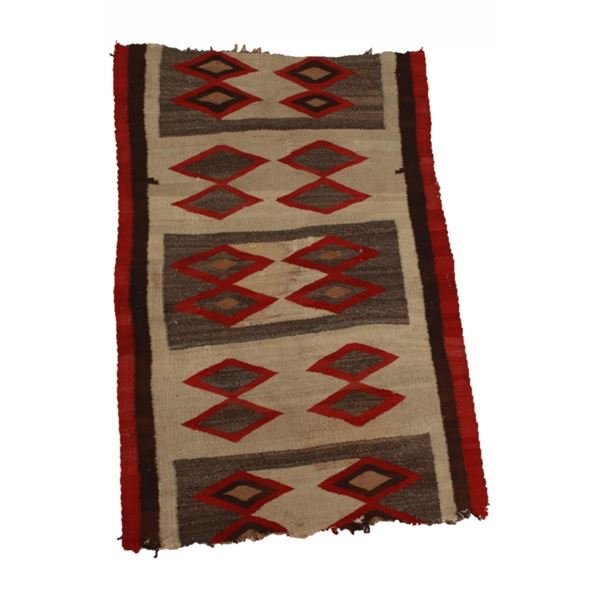 Ca. 1940's Navajo Ganado Trading Post Rug