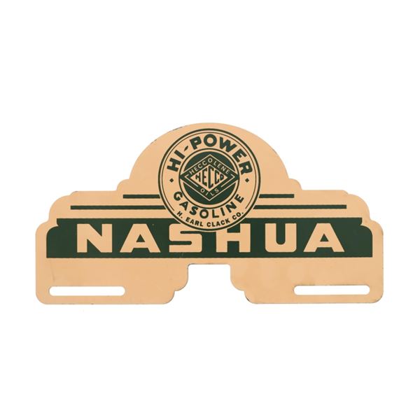 Heccolene Hi-Power Gasoline License Plate Topper