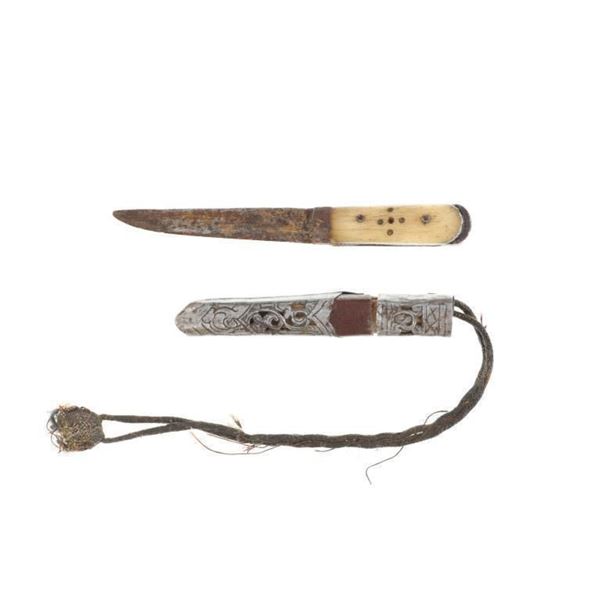 Ca. 19th C. Indo Persian Horn Utility Knife