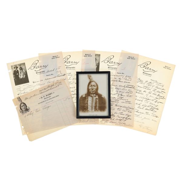 David Francis Barry (1854-1934) Chief Crow King