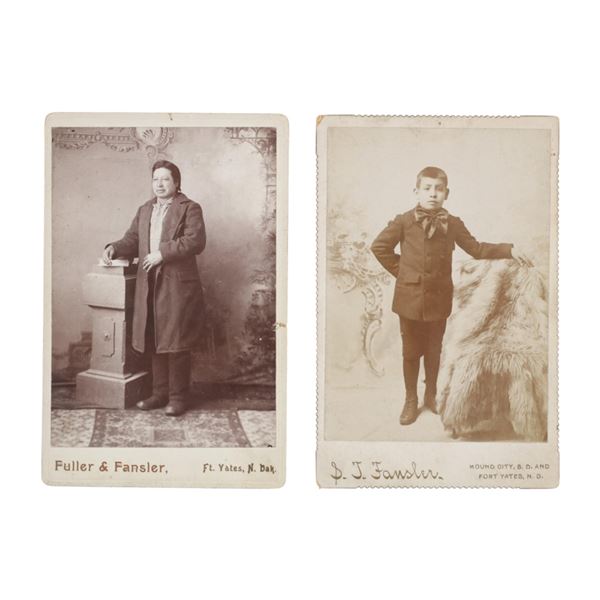 Ca. 1890's Dakota Sioux Photos by Fuller & Fansler