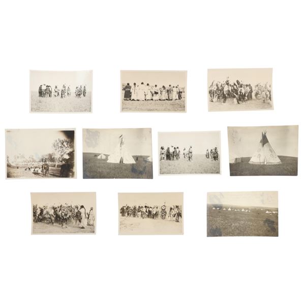 Ca. 1915 Standing Rock Photos from A. B. Welch
