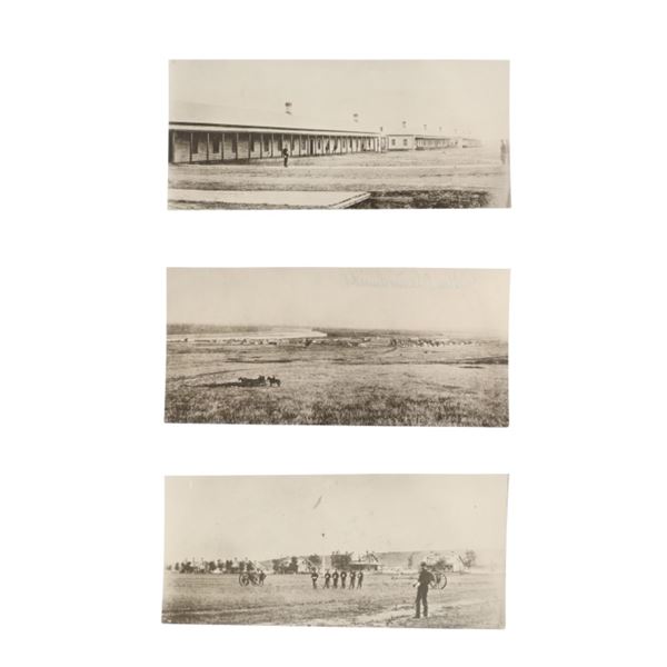 Ca. 1872 Fort Lincoln Territory photos A. B. Welch