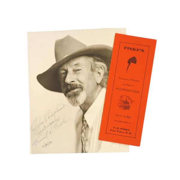 F. B. Fiske (1883-1952) Self Portrait Photo c.1950