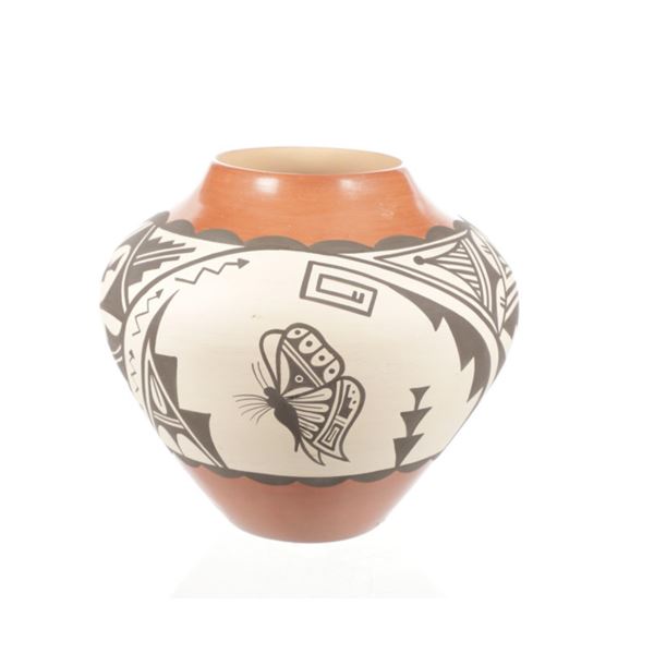 Ca. 2002 Jemez Pueblo G. Cajero Polychrome Pottery