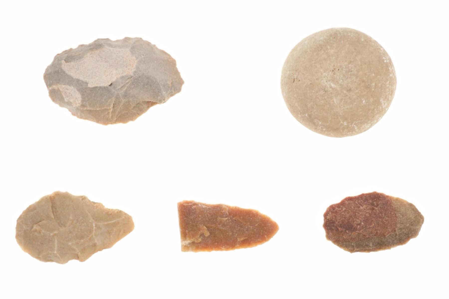Knapped Projectile Point & Stone Tools Collection