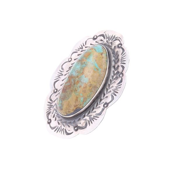 Navajo Sterling Silver Royston Turquoise Ring
