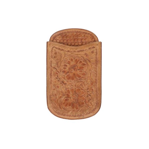 Bozeman, MT Hand Tooled Leather Cigar Case 1905