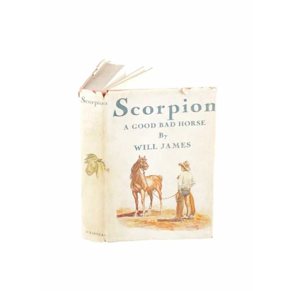 Scorpion Good Bad Horse by Will James 1st Ed. 1936